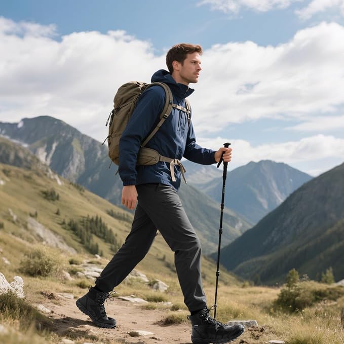 9 Best Hiking Boots for Hikers Who Want Support, Traction, and All-Day Comfort FREE SOLDIER Men's Waterproof Tactical Work Boots Lightweight Comfortable Combat Hiking Boots